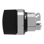Tête de bouton tournant noir 2 positions Ø22 mm ZB4BD4 – Image 6