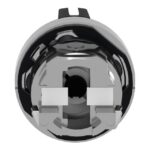 Tête de bouton tournant 3 positions Ø22 noir ZB4BD7 – Image 3