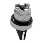 Tête de bouton tournant 3 positions Ø22 noir ZB4BD7 – Image 4