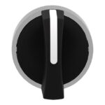 Tête de bouton tournant 3 positions Ø22 noir ZB4BD7 – Image 5
