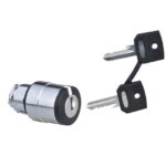 Tête bouton tournant à serrure 2 positions Ø22 noir ZB4BG6 – Image 8