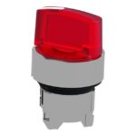 Tête bouton tournant lumineux 2 positions rouge Ø22 ZB4BK1243 – Image 3