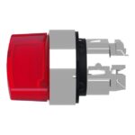 Tête bouton tournant lumineux 2 positions rouge Ø22 ZB4BK1243 – Image 4