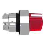 Tête bouton tournant lumineux 2 positions rouge Ø22 ZB4BK1243 – Image 6