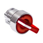 Tête bouton tournant lumineux 2 positions rouge Ø22 ZB4BK1243 – Image 7
