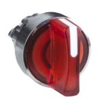 Tête bouton tournant lumineux 2 positions rouge Ø22 ZB4BK1243 – Image 9