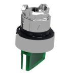 Tête bouton tournant lumineux 2 positions Ø22 vert ZB4BK1233 – Image 5