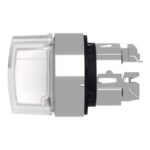 Tête de sélecteur lumineuse 3 positions Ø22 blanc ZB4BK1313 – Image 3