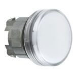 Tête de voyant ronde blanche Ø22 pour LED ZB4BV013 – Image 7