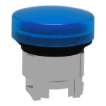 Tête de voyant LED bleue lisse ronde Ø22 mm ZB4BV063 – Image 3