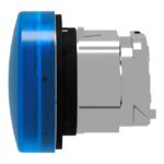 Tête de voyant LED bleue lisse ronde Ø22 mm ZB4BV063 – Image 4