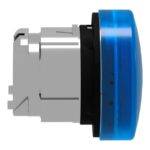 Tête de voyant LED bleue lisse ronde Ø22 mm ZB4BV063 – Image 6