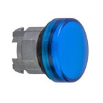 Tête de voyant LED bleue lisse ronde Ø22 mm ZB4BV063 – Image 7