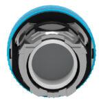 Tête de voyant bleu lisse Ø22 pour ampoule BA9S ZB4BV06 – Image 4