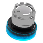 Tête de voyant bleu lisse Ø22 pour ampoule BA9S ZB4BV06 – Image 6
