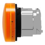 Tête de voyant ronde jaune lisse Ø22 LED ZB4BV053 – Image 4