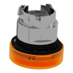 Tête de voyant ronde jaune lisse Ø22 LED ZB4BV053 – Image 5