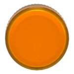 Tête de voyant ronde jaune lisse Ø22, vue complémentaire 3