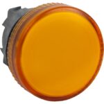 Tête de voyant ronde jaune lisse Ø22, vue complémentaire 8