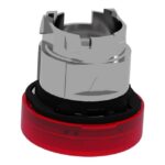 Tête de voyant rouge lisse rond Ø22 pour LED ZB4BV043 – Image 5