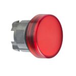 Tête de voyant rouge lisse Ø22 BA9s rond ZB4BV04 – Image 2