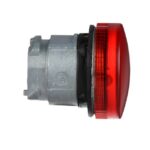 Tête de voyant rouge lisse Ø22 BA9s rond ZB4BV04 – Image 7