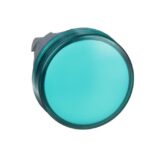 Tête de voyant ronde verte lisse Ø22 pour LED, configuration visible, vue complémentaire 7