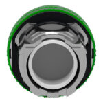 Tête voyant lumineux verte Ø22 BA9s lisse, configuration visible, vue complémentaire 3
