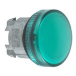 Tête voyant lumineux verte Ø22 BA9s lisse, configuration visible, vue complémentaire 5