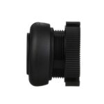 Tête ronde pour bouton-poussoir noir capuchonné, configuration visible, vue complémentaire 4