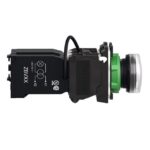 Voyant lumineux LED blanc 400V AC 22 mm, IP66, vue complémentaire 2