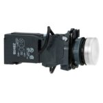Voyant lumineux LED blanc 400V AC 22 mm, IP66, vue complémentaire 6
