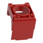 Volet cadenassable rouge pour bouton Ø22 mm ZB4BZ64 – Image 9