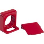 Volet cadenassable rouge pour bouton Ø22 mm ZB4BZ64 – Image 10