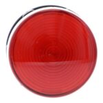 Voyant LED rouge 24V AC/DC IP65 monobloc, configuration visible, vue complémentaire 1