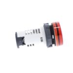 Voyant LED rouge 24V AC/DC IP65 monobloc, configuration visible, vue complémentaire 2