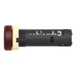 Voyant lumineux rond rouge Ø12 24V DEL IP40, configuration visible, vue complémentaire 7