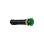 Voyant lumineux rond vert 12 mm LED 24V, configuration visible, vue complémentaire 1