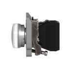 Voyant lumineux rond blanc 22 mm LED 24 V XB4BVB1 – Image 5