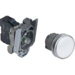 Voyant lumineux rond blanc 22 mm LED 24 V XB4BVB1 – Image 6