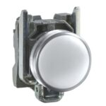 Voyant lumineux rond blanc 22 mm LED 24 V XB4BVB1 – Image 7