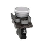 Voyant lumineux rond blanc 22 mm LED 24 V XB4BVB1 – Image 9