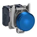 Voyant lumineux rond bleu Ø22 IP65 240V DEL XB4BVM6 – Image 4