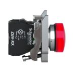 Voyant lumineux rouge rond Ø22 IP65 120 V XB4BVG4 – Image 3
