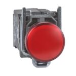Voyant lumineux rond rouge 22 mm 240 V IP65 XB4BVM4 – Image 2