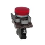 Voyant lumineux rond rouge 22 mm 240 V IP65 XB4BVM4 – Image 4