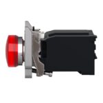 Voyant lumineux rouge rond 22 mm 230 V, IP66, vue complémentaire 1