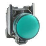 Voyant lumineux rond vert Ø22 IP65 240V DEL XB4BVM3 – Image 3