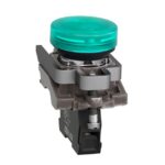 Voyant lumineux vert rond Ø22 250V IP65 XB4BV63 – Image 2