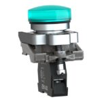 Voyant lumineux vert rond Ø22 250V IP65 XB4BV63 – Image 8